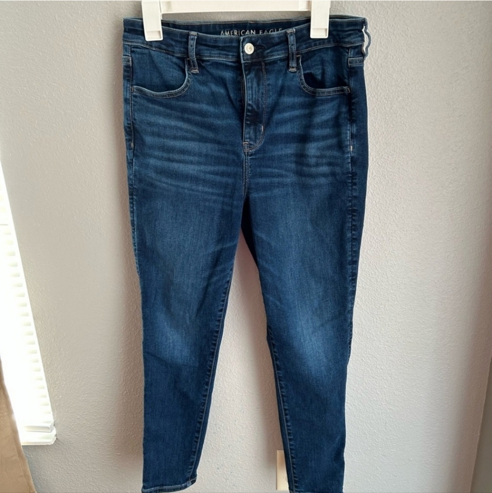 American Eagle Outfitters Dark Blue Jeggings